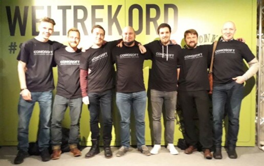 Das Comosoft Tischkicker-Team